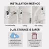 Andoer 1080P HD Wireless Security Camera WiFi Camera 3MP Pan/Tilt Camera with 360Motion Tracking IR Night Vision 2-Way Audio Wireless Baby Monitor App Control BT Connection for Android/Windows/iOS view 2