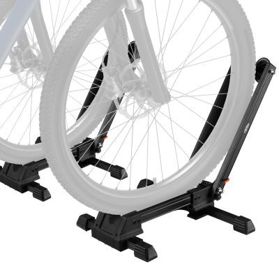 Favoto Folding Bike Stand Floor - Mountain & Road Bicycles Indoor Outdoor Garage Storage - Bicycle Parking Rack Foldable Fit 20-29 Bikes (2 Pack)