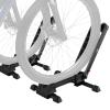 Favoto Folding Bike Stand Floor - Mountain & Road Bicycles Indoor Outdoor Garage Storage - Bicycle Parking Rack Foldable Fit 20-29 Bikes (2 Pack) view 1