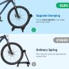 Favoto Folding Bike Stand Floor - Mountain & Road Bicycles Indoor Outdoor Garage Storage - Bicycle Parking Rack Foldable Fit 20-29 Bikes (2 Pack) view 4