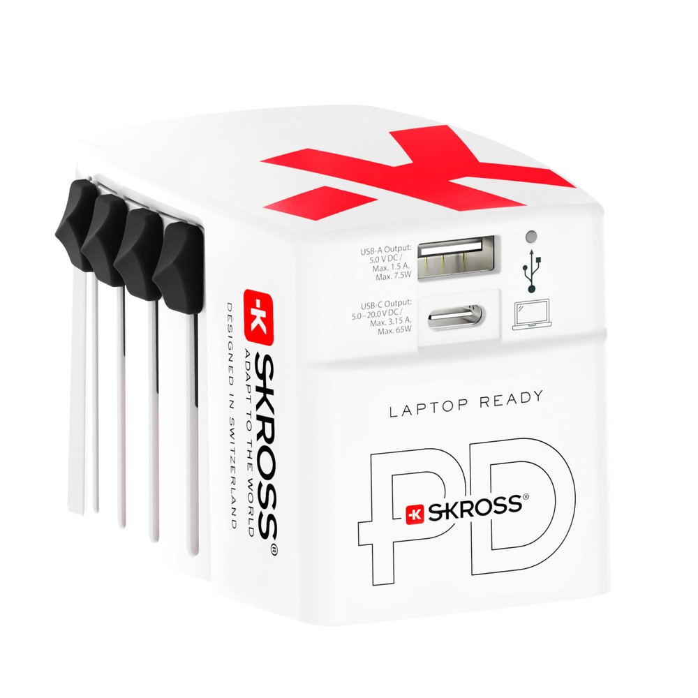 Skross 1302333 World AC65PD Travel Charger