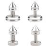 4PCS M6 M8 HiFi Audio Speaker Amplifier Spikes Pure Copper Rhodium Plated Shock Pad Speakers Repair Parts Foot Nails/Pads Stand(4PCS Foot Pads) view 1