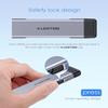 LENTION M.2 NVMe SSD Enclosure Adapter USB 3.1 10Gbps to M.2 SSD 2tb External Hard Drive, External SSD Supports NVME M-Key/(B+M), UASP for SSD Size 2280/2260/2242/2230(C9Elite, Space Gray) view 4