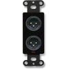 RDL DB-XLR3F Accessory Type:XLR 3-PIN Female Jack ON Decora Wall Plate, for USE with:Microphones, Product Range:-, XLR 3-PIN Jack ON Decora Wall Plate view 1