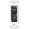 RDL DB-XLR3F Accessory Type:XLR 3-PIN Female Jack ON Decora Wall Plate, for USE with:Microphones, Product Range:-, XLR 3-PIN Jack ON Decora Wall Plate view 2