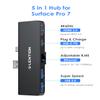 LENTION Surface Pro Dock, 5-in-1 Surface Pro 7 Hub, 4K@60Hz USBC to HDMI Hub, USB C to Gigabit Ethernet Hub, 2 x USB 3.0 Hub, PD 60W Type C Charging Port Hub(CS35, Black) view 2