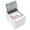 Consumer Unit, Impact Resistant Garage Consumer Unit 40A 30mA IP65 Protection Housing for Outbuildings view 3