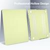 Batianda for M3 New MacBook Pro 14 inch Case M2 M1 Pro/Max Chip A2779/A2918/A2992 Model 2023 2021 Release, Frosted Rubberized Hard Shell Case with Keyboard Cover Screen Protector, Fluorescent Yellow view 4