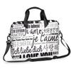 bisibuy I Love You Different Language Laptop Bag 16 Inch with Shoulder Straps & Handle Water-Resistant Durable Messenger Bag for Men Women Business Office Travel Gifts view 1