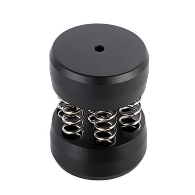 4pcs Shock Spikes Spring Damping Pad HiFi Audio Stand Feet Speaker Spike Audio CD Amplifier Foot Pad Isolation Spikes(4PCS Black)