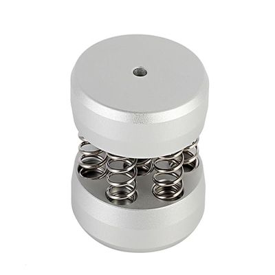 4pcs Shock Spikes Spring Damping Pad HiFi Audio Stand Feet Speaker Spike Audio CD Amplifier Foot Pad Isolation Spikes(4PCS Silver)