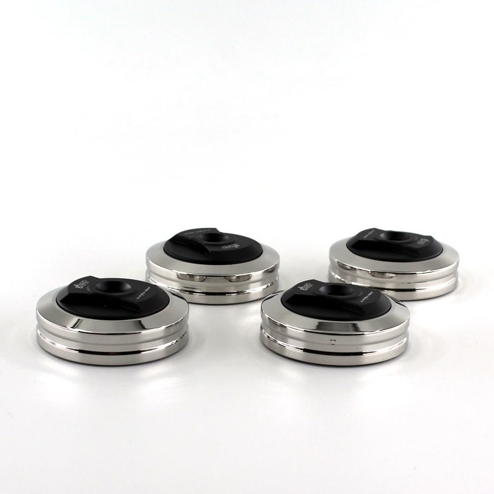 4PCS High-end HiFi Audio Speakers Amplifier Preamp DAC CD Player Anti-Shock Absorber Foot Feet Pads Vibration Absorption Spike(X- PAD Plus II)