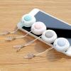 VERAMY Zabernim-4 Screen Cleaner, Macaron Phone Screen Cleaner,Zabernim Screen and Eyeglass Brush, Creative Macaron Shape Mobile Phone Screen Wipe Pendant (10pcs) view 3