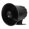 UKCOCO 12v Siren Speaker Pa Horn for Vehicle Communication System Loud Outdoor Alarm Siren for Cars Trucks and Motorcycles Reliable Single-Tone Speaker for view 1