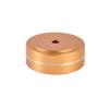 4Pcs Aluminum Speaker Box Spikes Stand Feet Pad Amplifier DAC Decoder Audio Computer Rubber Buffer Floor Foot Nail(50mm 15mm,Golden) view 1