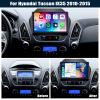 4 Core+64G Car Radio Stereo for Hyundai Tucson IX35 2010-2015,Android 13 Wireless Carplay Android Auto,10.1 Inch Touchscreen Car Radio with GPS WiFi Bluetooth FM/RDS EQ SWC Dual USB/AUX-in view 2