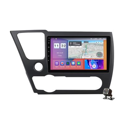 Double Din Android 12 Autoradio Car Stereo Head Unit for Shuttle 2015-2019 Support WiFi Bluetooth FM USB DSP RDS DAB+ Radio Compatible with Wireless Carplay & Wired Android Auto