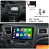 Double Din Android 12 Autoradio Car Stereo Head Unit for Shuttle 2015-2019 Support WiFi Bluetooth FM USB DSP RDS DAB+ Radio Compatible with Wireless Carplay & Wired Android Auto view 2