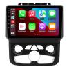 8 Core 4+64GB 1280x720 Car Radio Stereo for Dodge Ram 1500 2500 3500 2013-2018 Automatic AC Upgrade Dash Kit Android 12 9" Touch Screen with Wirelss Car-Play/Android Auto,DSP/AM/FM/GPS Navi/5G WiFi view 1