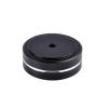 4Pcs Aluminum Speaker Box Spikes Stand Feet Pad Amplifier DAC Decoder Audio Computer Rubber Buffer Floor Foot Nail(50mm 15mm,Black) view 1
