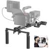 NEEWER Shoulder Mount Video Rig with Arca Quick Release DSLR Camera & Camcorder Mounting, Dual Handles 15mm Rods (16"/40cm), Filmmaking Video Stabilizer Compatible with SmallRig Follow Focus, SR007 view 1