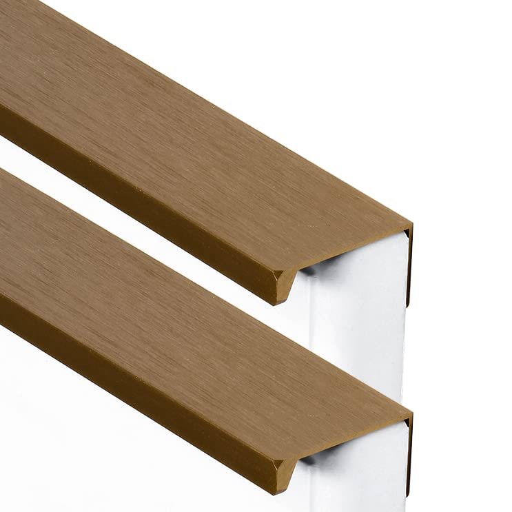 Cabinet Pull HandlesConcealed Handles2 Pcs Kitchen Door Handles Brushed Furniture Wardrobe Pull Handles Invisible Cabinet Drawer Pulls Hidden Cupboard Closets Handle, Aluminum Alloy (Length 1000mm)