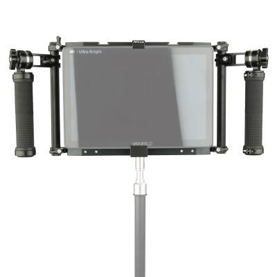 Nitze Directors Monitor Cage with Rosette Side Handles for Feelworld LUT11S - JSQ-005