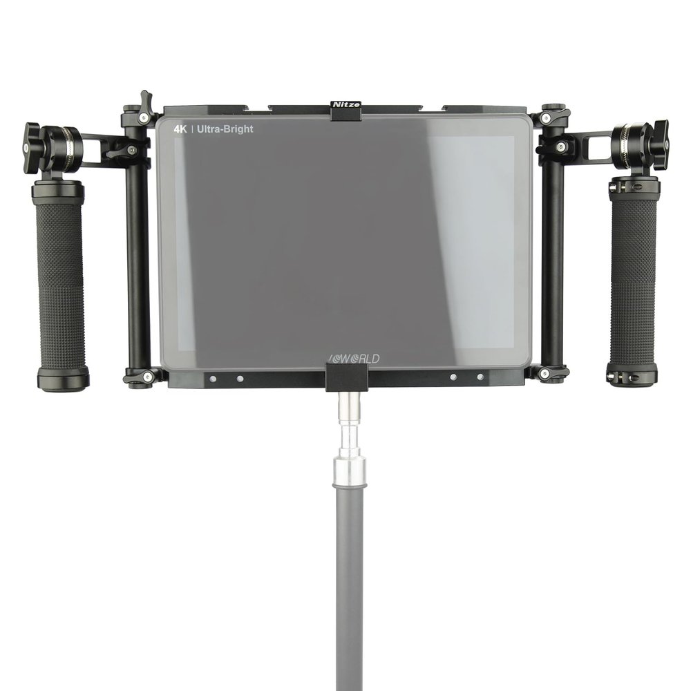Nitze Directors Monitor Cage with Rosette Side Handles for Feelworld LUT11S - JSQ-005