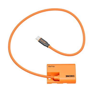 ZGCINE USB-C to LPE6 Dummy Battery Cable(Braided Wire