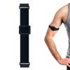 26mm Elastic Arm/Ankle Band with Ladder Lock for Garmin Enduro 3 2 1/Fenix 8 51mm/Epix Pro 51mm/Fenix 7X/6X/5X Plus, Stretchy Band for Men and Women, Black, Medium