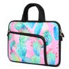 11 11.6 12 12.1 12.5 inches Laptop Sleeve Chromebook Case Ultrabook Case Notebook Sleeve PC Messenger Bag Tablet Case Neoprene Handle Sleeve for Men Women, Two Pockets(Colorful Cactus) view 3