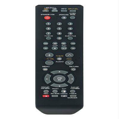 00061A AK59-00061A Replace Remote Control fit for Samsung DVD/VCR DVD-R149X DVD-R150 DVD-R155 DVD-R160 DVD-R129 DVD-R128 DVD-R131 R129 DVD-R130 DVD-R128/X DVD-R130 DVD-R120 DVD-R121