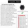 22mm Elastic Arm/Ankle Band with Ladder Lock for Garmin Fenix 8 Fenix E Epix Pro 47mm/Fenix 7/6 Pro/5 Plus, Stretchy Band for Men and Women, Black, Medium view 4