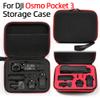 Honlyn Carrying Case compatible with DJI Osmo Pocket 3 Travel Portable Bag New (black-red inner) view 2