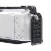 Anntery ZV-E1 Cage with Wood Handle for Sony Alpha ZV-e1 Full Camera Cage Video Shooting Frame,Built-in Cold Shoe Mount Quick Release Plate for Arca -A033 view 3