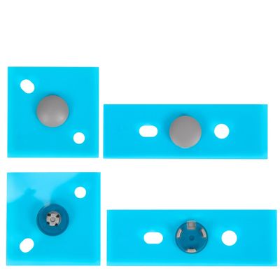 4PC Replacement Rubber Feet for Microsoft Surface Laptop 3 4 5, Replacement Anti Slip Surface Laptop 5 4 3 Rubber Feet Pads, Sliver