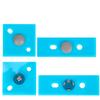 4PC Replacement Rubber Feet for Microsoft Surface Laptop 3 4 5, Replacement Anti Slip Surface Laptop 5 4 3 Rubber Feet Pads, Sliver view 1
