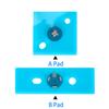 4PC Replacement Rubber Feet for Microsoft Surface Laptop 3 4 5, Replacement Anti Slip Surface Laptop 5 4 3 Rubber Feet Pads, Sliver view 2