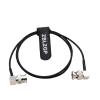 ZBLZGP 3G HD SDI Cable RG174 75Ohm BNC Male to BNC Male Extension Cable for CCTV DVR RF Camera Coax Cable (Elbow to Elbow, 80cm) view 2