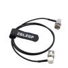 ZBLZGP 3G HD SDI Cable RG174 75Ohm BNC Male to BNC Male Extension Cable for CCTV DVR RF Camera Coax Cable (Elbow to Elbow, 80cm) view 3