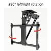 THEGA Electric Ceiling TV Mount - Motorized Ceiling TV Mount, TV Wall Brackets and Tilt Mounting Brackets for 32-75 Inch TV, Left/Right Rotation of 90 Electric TV Lift view 4