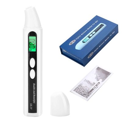 Digital Skin Moisture Detector, Skin Analyzer USB Facial Moisture Meter Skin Facial Skin Tester Digital Skin Detector Pen Portable Digital Skin Detector Pen for Home Beauty Salon