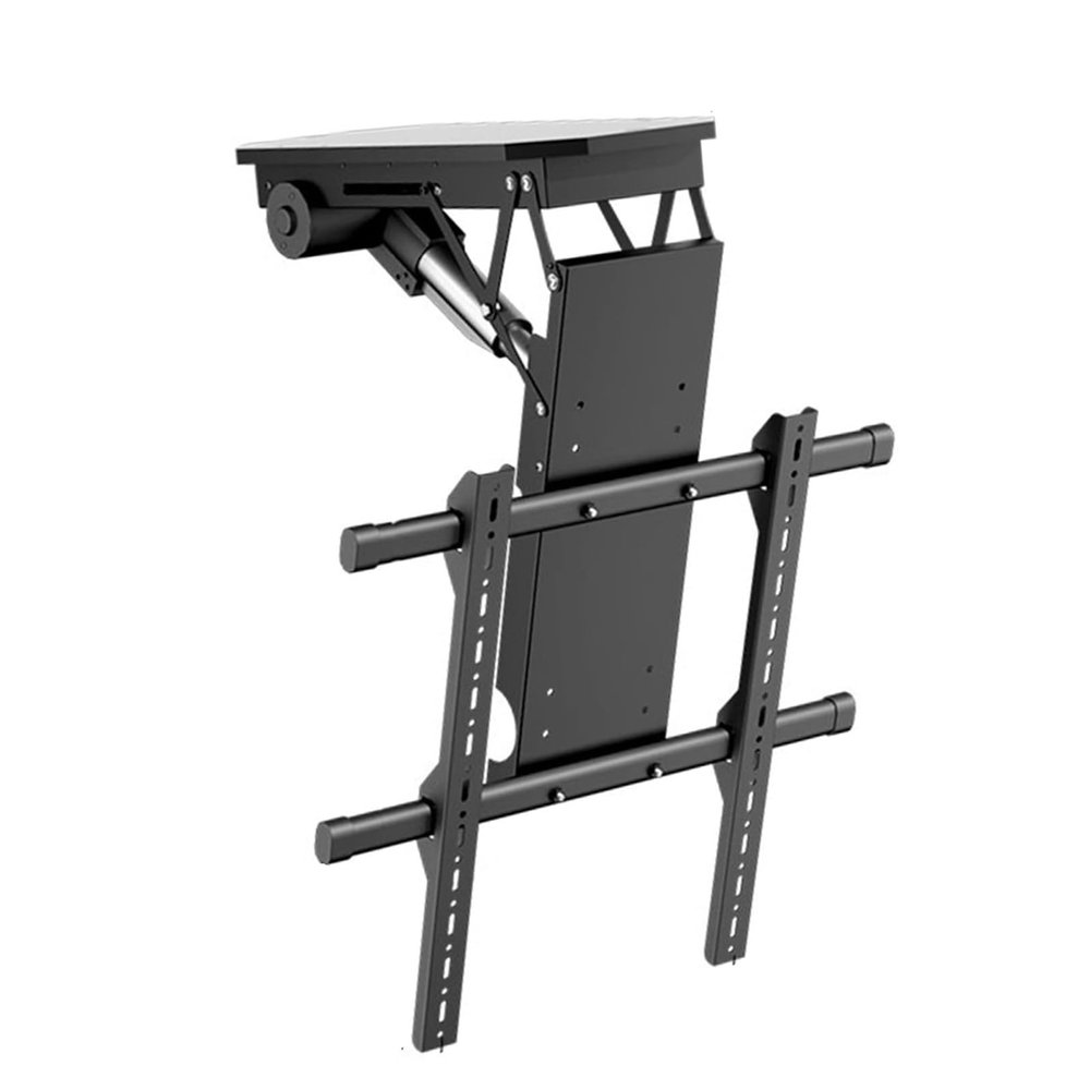 THEGA TV Ceiling Mount Bracket - Motorized Ceiling TV Mount, Motorized TV Lift for 50-90 Inch TVs, Built-in Anti-Collision Detection System, Angle Adjustment from 0 to 85 Motorized TV Stand