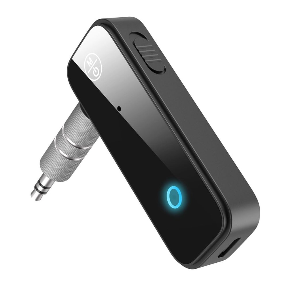 LOFICOPER Bluetooth Aux Adapter for Car, 2 in 1 Wireless Transmitter Receiver With 3.5mm Aux Port, for TV, Headphones, Speakers