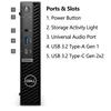 Dell OptiPlex 7020 MFF Business Desktop Computer, 7000 Micro Form Factor Mini, Intel Hexa-Core i5-12500T (Beat i7-11700T), 64GB DDR5 RAM, 2TB PCIe SSD, WiFi 6E, HDMI + 2 DisplayPorts, Windows 11 Pro view 4