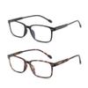 BLUEMOKY Blue Light Reading Glasses Men Women, Computer Glasses 2 Pack, Bluelight Blocking Reader, Rectangle Frame, Anti Eyestrain(2.75x)