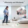 Keimi Electric Spin Scrubber, 2024 New Full-Body IPX7 Waterproof Cordless Bathroom Scrubber with 4 Replaceable Heads, Adjustable Extension Handle, Shower Cleaning Brush for Bathtub, Grout, Tile, Floor view 4