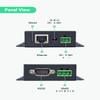 LINOVISION Dual Ports Serial Server, RS485 and RS232 to Ethernet Convertor, Modbus RTU/TCP Conversion, RS485 and RS232 to RJ45 Convertor, Processor Upgraded view 2