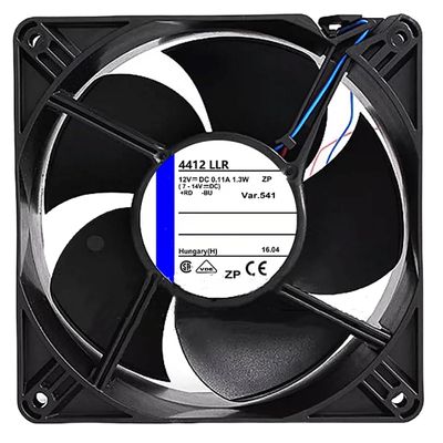 12V 4412LLR 0.11A 1.3W 12038 Cooling Fan 120X120X38MM 2-Wire