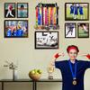 Goutoports Custom Medal Display Hanger - Upgraded 60 Medals Durable Personalized Metal Holder for Wall Mount Display Your Honour with Pride for Athlete,Sport Fan,Teens and Kid, Easy to Use view 4